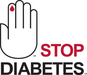 Stop diabetes logo